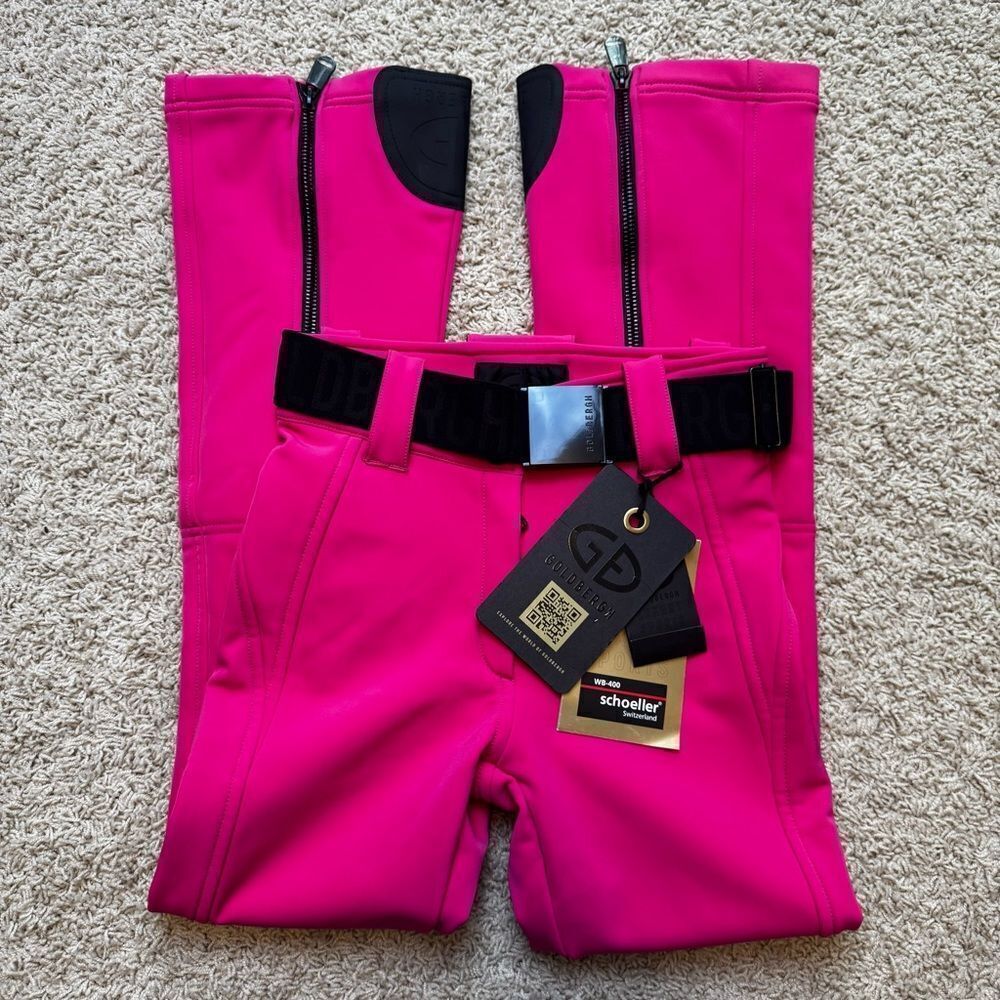 Goldbergh Pippa Ski Pants Waterproof Passion Pink NWT US 4
